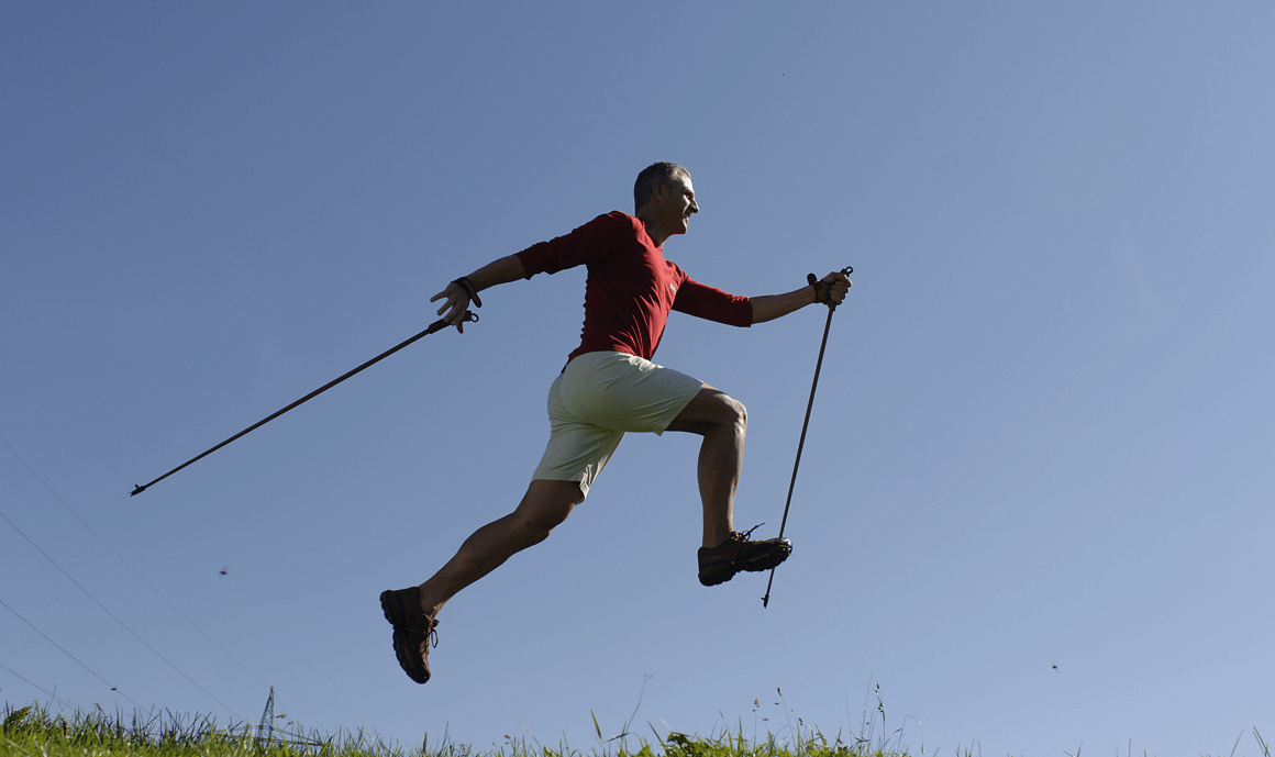 Nordic Walking richtig lernen mit Thomas Georgi aus Reutlingen